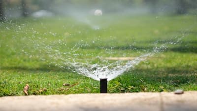 Greener Grass Irrigation Repair work on a residential irrigation system